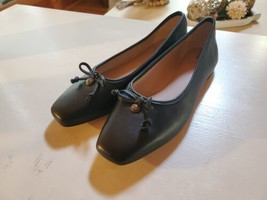 Sam Edelman Meadow Ballet Flat Black Leather Size US 7.0 $130 - £69.42 GBP