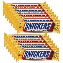 Snickers Butterscotch Flavour Chocolates- 40g Bar (Pack of 15) - £32.48 GBP