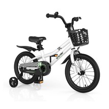 16 Inch Kids Bike with Removable Training Wheels-Black &amp; White - Color: ... - $183.19
