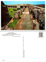 South Carolina Charleston Fort Sumter Canons Gun Rooms Ruins VTG Postcard - £7.51 GBP