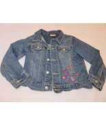 Hanna Andersson Girls Embroidered Jean Jacket 130 US8 EUC - $41.16 CAD