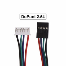 100cm 39&#39;&#39; 3D Printer Motor Power Cable Wire Connector 4 to 6 Pin Stepper XH2.54 - £10.27 GBP