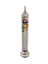 Galileo Standing Liquid Thermometer 11&quot; inch tall.  64-80° degrees Fahre... - $19.00