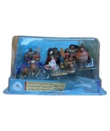 NIB Disney Moana Deluxe Figurine Figure 10 Piece Play Toy Set Cake Topper - $36.62