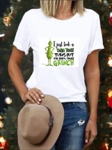 Grinch I Just took a DNA Test  Adult Sizes, Funny grinch Ash gray - £9.75 GBP