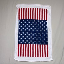 American Flag Hand Golf Towel Patriotic Stars Stripes Red White Blue 4th of July - £12.05 GBP