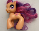 My Little Pony G3 Scootaloo 2008 Hasbro Orange Horse Pink Purple Hair 3.... - $13.35