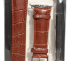 For Apple Watch Series iWatch 38mm Leather Watch Band Strap, Brown - £6.20 GBP