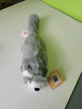 Original Mini Scoozie Pet Gray Vintage 2000 Senario Ferret With Tags Vtg - £25.23 GBP