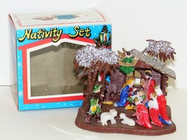 Vintage Mini Nativity Scene - Hong Kong IOB - £27.71 GBP