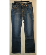 EXCELLENT WOMENS GRACE in LA EASY FIT DISTRESSED BLUE JEANS SIZE 28 - $648.73 MXN