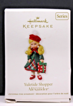 NIP Hallmark Ornament Madame Alexander Yuletide Shopper 2011 16th n Series - £15.17 GBP