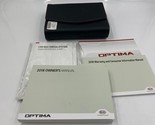 2018 Kia Optima Owners Manual Handbook Set with Case OEM J03B04006 - $14.84