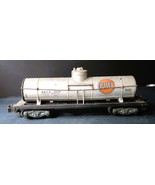 Vintage American Flyer 24309 Gulf Single Dome Tank Car GRCX 5016 - $279.70 MXN
