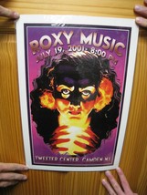 ROXY Music Poster Tweeter Centre Camden New Jersey Bryan Ferry-
show original... - $269.59