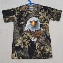 Mossy Oak Kids Camo T Shirt Size S Small Short Sleeve Camouflage Casual ... - $12.87