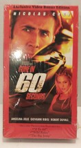Vtg NOS Sealed Gone In 60 Seconds VHS Exclusive Video Bonus Edition - £27.74 GBP