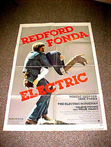 ELECTRIC HORSEMAN-ROBT. REDFORD, JANE FONDA VG/FN - £14.55 GBP