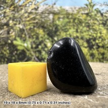 Obsidian, black tumblestones for purification and release - $9.52