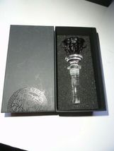 Versace Medusa Amethyst Crystal Bottle Stopper NIB image 2