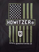 Shot Show Black Howitzer Patriot MFG Sniper Military Shirt sz L - $21.77