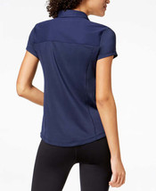 allbrand365 designer Womens Activewear Performance Polo,Navy Serenity Size L - $44.06