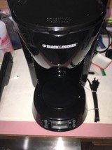 Black &amp; Decker Black Coffee Maker-Excellent Condition-SHIPS N 24 HOURS - £23.77 GBP