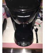 Black &amp; Decker Black Coffee Maker-Excellent Condition-SHIPS N 24 HOURS - £23.26 GBP