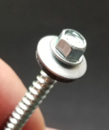 500 #10 X 2 1/2&quot; Roofing Screws.  Zinc Coated. - $43.83
