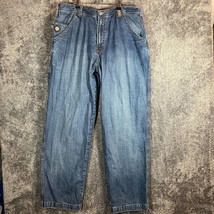 Urbanomiks JNCO Jeans Mens 38x34 Baggy Pockets y2k Streetwear High Rise ... - £72.30 GBP