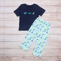 NEW Boutique Boys Dinosaur Short Sleeve Outfit Set - £10.83 GBP