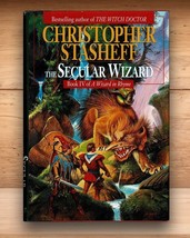 The Secular Wizard - Christopher Stasheff - Hardcover DJ 1st Edition 1995 - £7.05 GBP