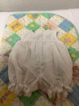 Vintage Cabbage Patch Kids Rosebud Romper Canada LTEE 1983 CPK Clothing - $35.00