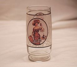 Old Vintage 1970's Victorian Lady Gibson Girl Pepsi Cola Soda Drinking G... - $12.86