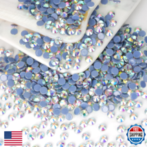 10000PCS Crystal AB Hotfix Rhinestones Bulk, Glass Crystal Hot Fix Rhine... - $53.35