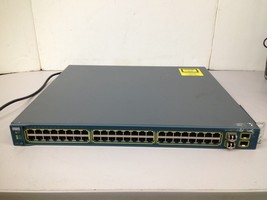 Cisco Catalyst 3560 Series 48-Port Gigabit Ethernet Switch - WS-C3560-48... - $48.15