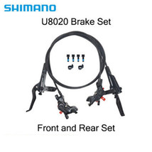 SHIMANO CUES BL-U8000 BR-U8020 4 Piston Hydraulic Disc Brake Set - £180.28 GBP