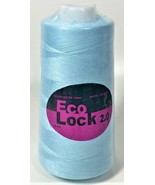 Eco-Lock 3,000 Yards 100% Polyester Thread -LIGHT BLUE - $12.15 CAD