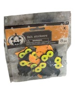 Halloween Themed 1pk of 8 Pcs Felt Stickers 3+-Brand New-SHIPS N 24 HOURS - $14.73
