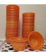 Candy Cups Craft Supplies Mini Pumpkin Orange Halloween Party Favors Cups - £7.86 GBP