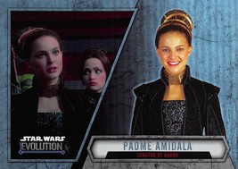 2016 Topps Star Wars Evolution #15 Padme Amidala Natalie Portman  - £0.75 GBP