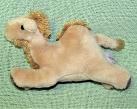 Aurora Flopsie Camel 8&quot; Plush Stuffed Desert Animal Tan Soft Toy 2018 Laying - £4.50 GBP