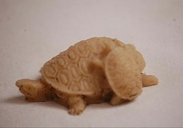 Vintage Mini Resin Turtle Tortoise w Baby Figurine Windowsill Garden Flower Pot - £7.13 GBP