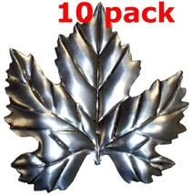 Metal Stampings Large Grape Leaf Wine Stamp Decorative STEEL .020&quot; Thickness L70 - £21.27 GBP