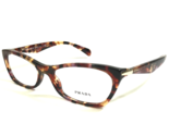 PRADA Eyeglasses Frames VPR 15P PDN-1O1 Brown Purple Tortoise Cat Eye 53... - $130.68