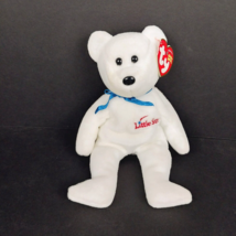 2005 Ty Beanie Babies Little Star White Teddy Bear Plush Stuffed Animal 8&quot; - NWT - £5.53 GBP