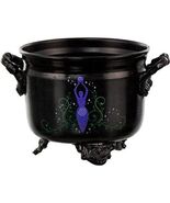 Goddess Cauldron, Steel Offering Bowl, or Incense Burner! - $236.49 MXN