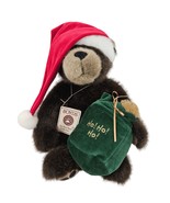 Boyds Bubba Kringle Santa Teddy Bear Christmas Collectible Head Bean Col... - £27.15 GBP