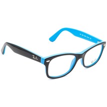 Ray-Ban Kids&#39; Eyeglasses RB 1528 3659 Black on Blue Square Frame 46[]16 125 - $59.99