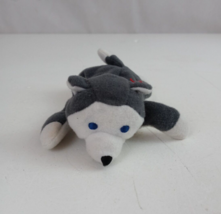 Vintage 1993 Ty Teenie Beanie Baby Nook The Husky 5.5&quot; Bean Bag Plush - $4.94
